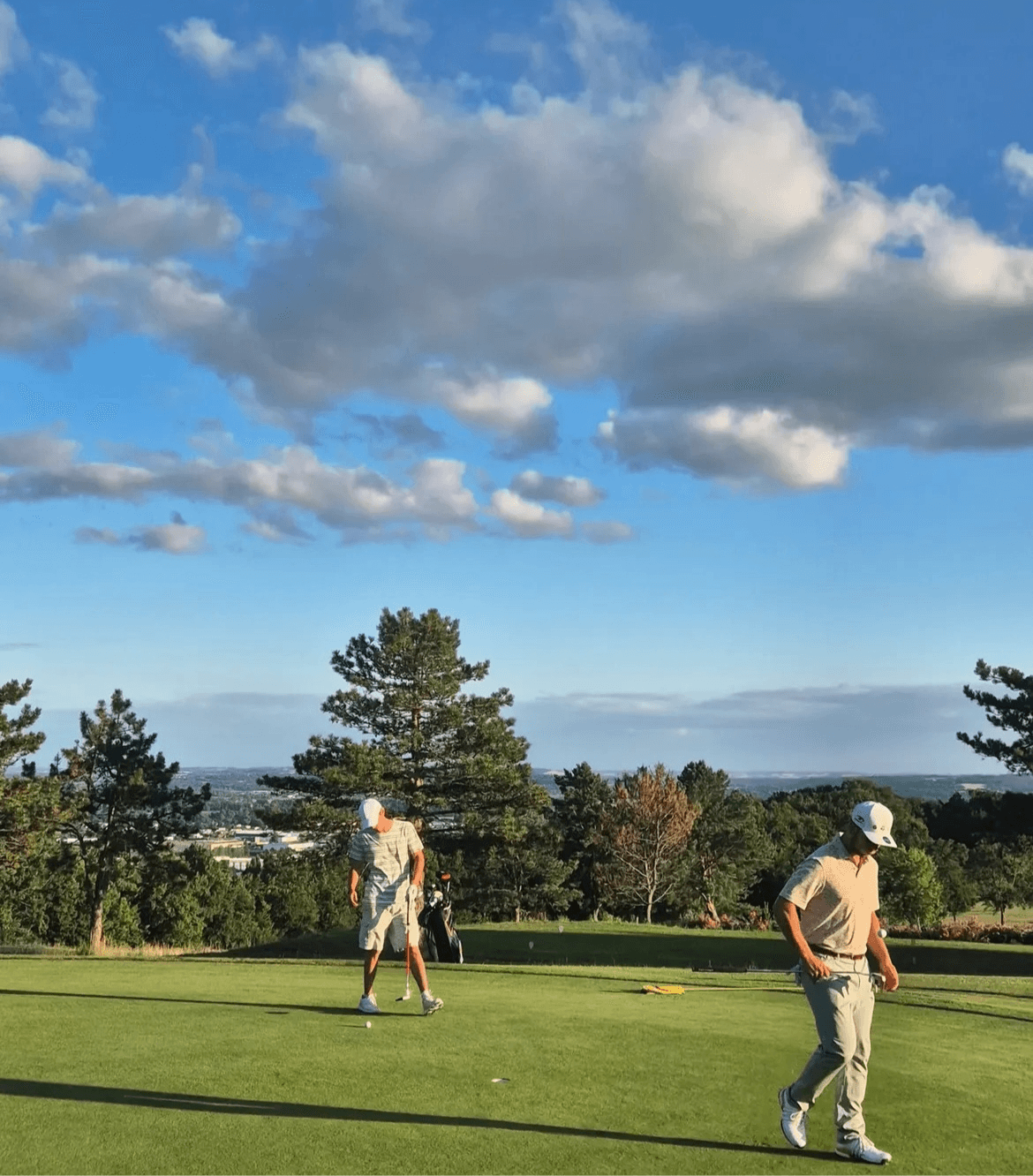 Cours de golf avec le Pro