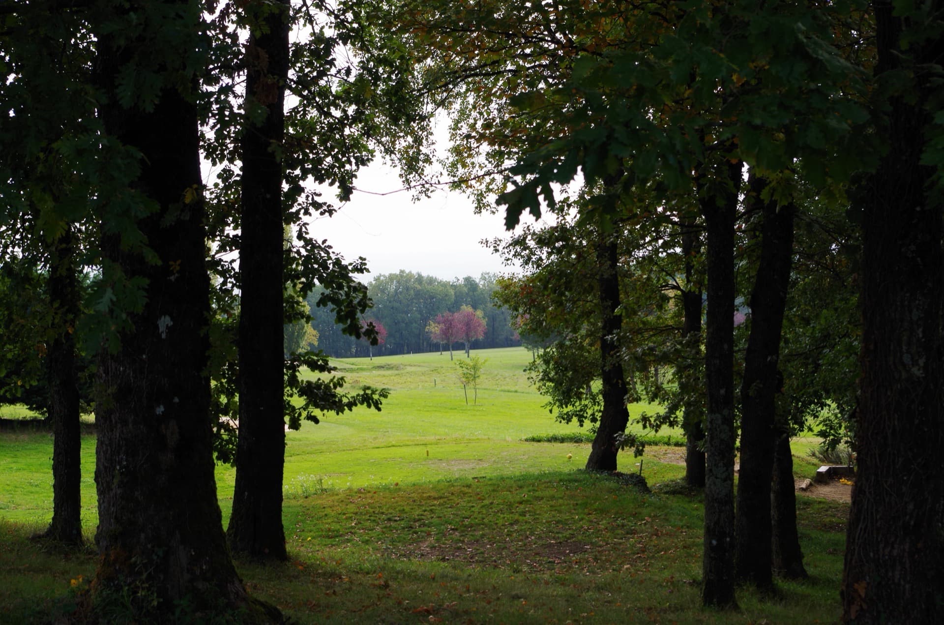 Vue panoramique du parcours du Golf Agen Bon Encontre